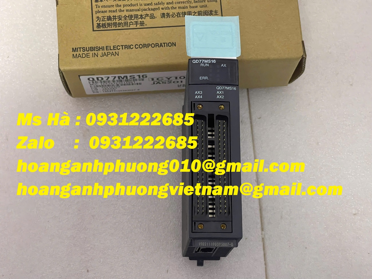 Mitsubishi hàng mới - mô đun điều khiển QD77MS16 - Bình Dương